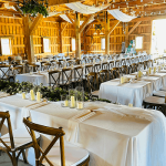 Wooden Cross-Back Chairs